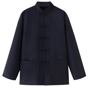 见山！原创保暖棉衣男款冬季复古中国风加厚大码棉袄经典中式上衣