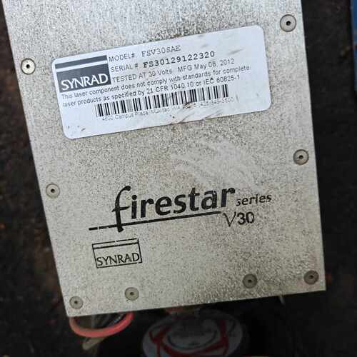 溢价-SYNRAD新锐Firestar V30激光器，型号FSV3