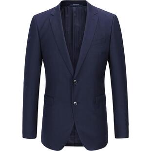 雅戈尔西服春秋新款男士高级婚庆商务休闲时尚纯羊毛西装外套2801