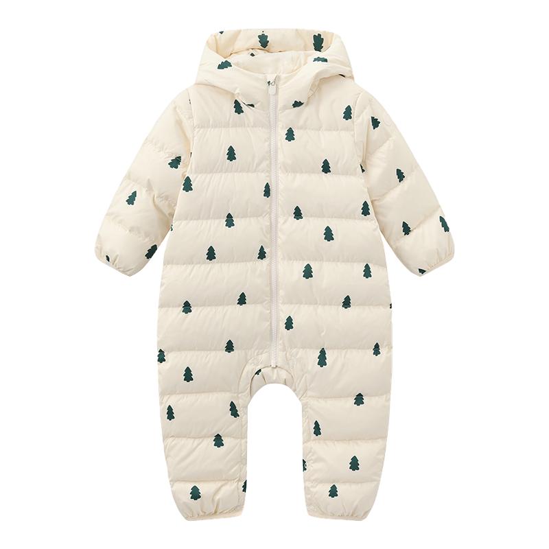 【26秋冬新品】法国小帆船童装Petitbateau婴幼儿羽绒连体服A0JG5