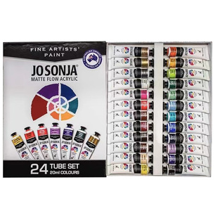 JS美国JO SONJA进口亚克力丙烯颜料手办面漆JS套装20ML水性CHROMA