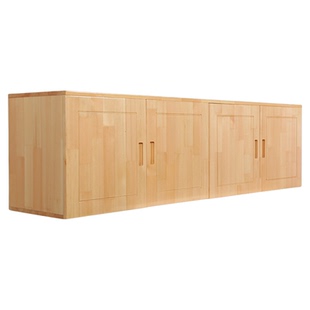 厨房实木吊柜墙壁柜简易衣柜顶柜橱柜子简约现代定制储物柜经济型