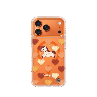 SHEHENG ×爱心小马适用苹果17手机壳17Promax卡通磁吸16Pro高级15高透ins风14/13高级轻奢保护套2026新年Ro5