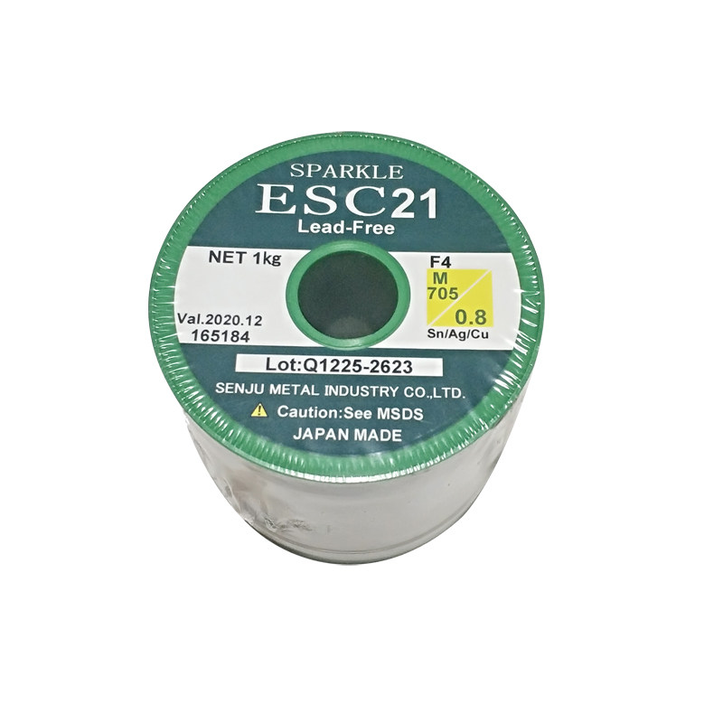 日本原装进口无铅环保千住焊锡丝M705含银%3  0.8mm 1.0 mm焊锡线