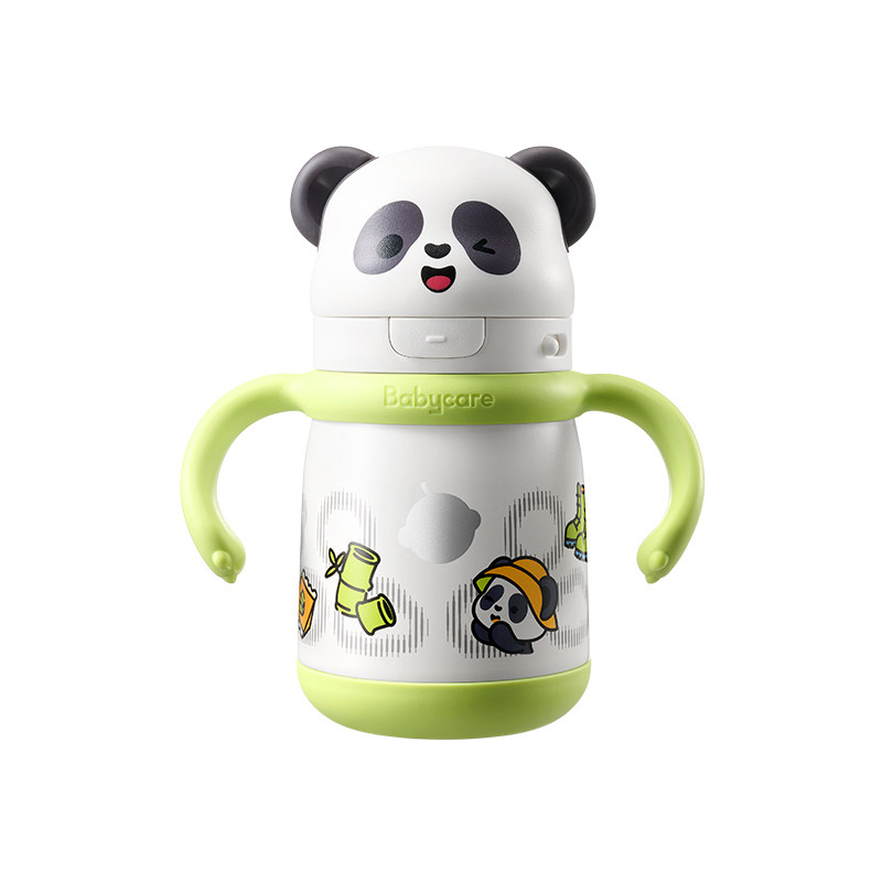 babycare儿童保温杯吸管杯