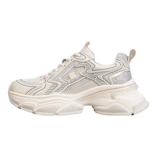 星期六老爹鞋女款春季新款小个子厚底增高女鞋巨好看女士运动鞋子