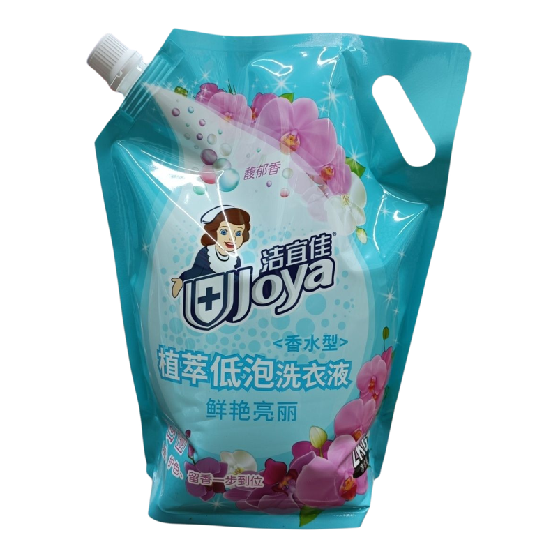 洁宜佳净柔花香洗衣液持久留香