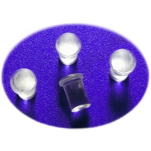 PC导光柱4mm透光棒信号灯亚克力高透明贴片LED聚光柱导光帽发光