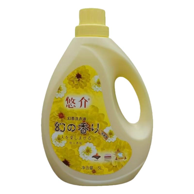 琴叶悠介幻香洗衣液持久留香深层洁去静电3L*6瓶/箱正品