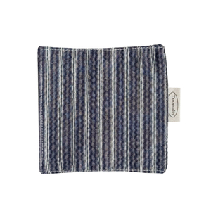 枝悟 方形布艺杯垫 文艺家居格子条纹隔热垫 ins咖啡店氛围装饰垫