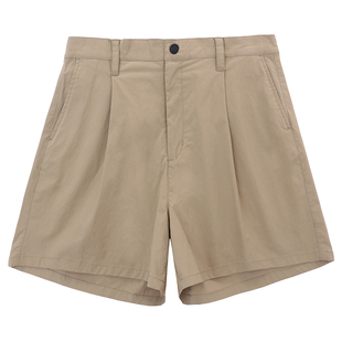 诺思山户外休闲短裤女夏薄款高腰透气运动弹力速干健身短裤2818