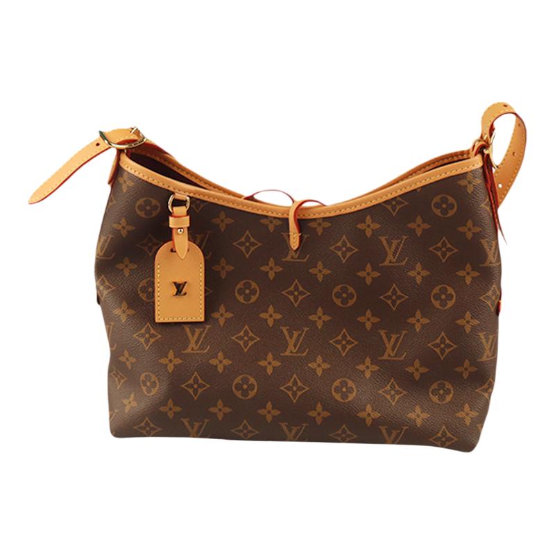 【自营】中古9新LOUIS VUITTON(路易威登)CARRYALL老花小号斜挎包
