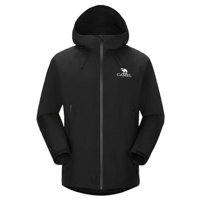 骆驼户外硬壳单层冲锋衣男女款轻量三防防水防风外套行侠登山服装