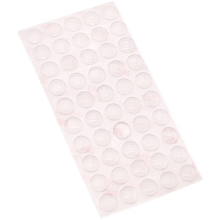 软硅胶透明防撞粒贴柜门家用防撞静音减震胶粒缓冲垫脚垫家具防滑