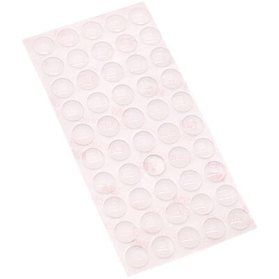 软硅胶透明防撞粒贴柜门家用防撞