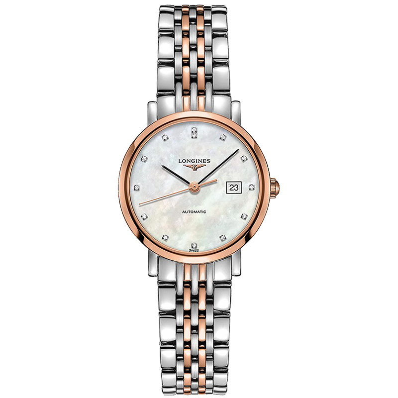 Longines/浪琴正品手表女博雅系列大盘自动机械女表L4.310.5.87.7