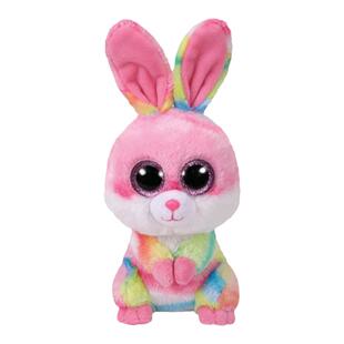 正版TY毛绒玩具公仔生日礼物女孩睡觉抱枕兔兔玩偶大眼睛儿童娃娃