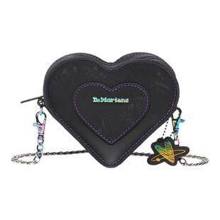 Dr.Martens马丁博士Mini Heart Bag BT21联名迷你心形软皮斜挎包
