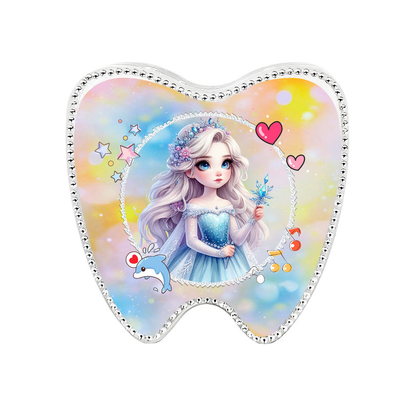 水晶小孩换牙牙仙子收集盒子