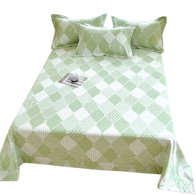 纯棉老粗布床单单件学生宿舍被单