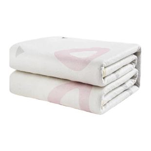 彩虹双控电热毯双人家用电褥子安全不漏电全线路安全保护