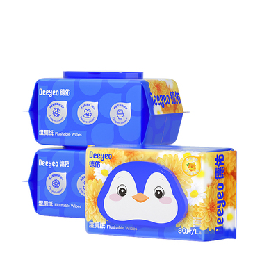 德佑湿厕纸家庭实惠装