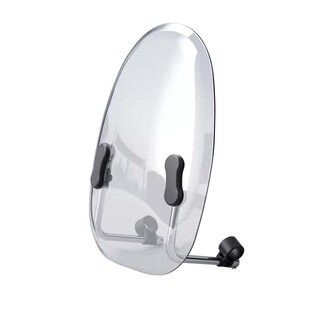 万仕龙电动车前挡风板通用适用雅迪爱玛台铃透明PC强化儿童挡板