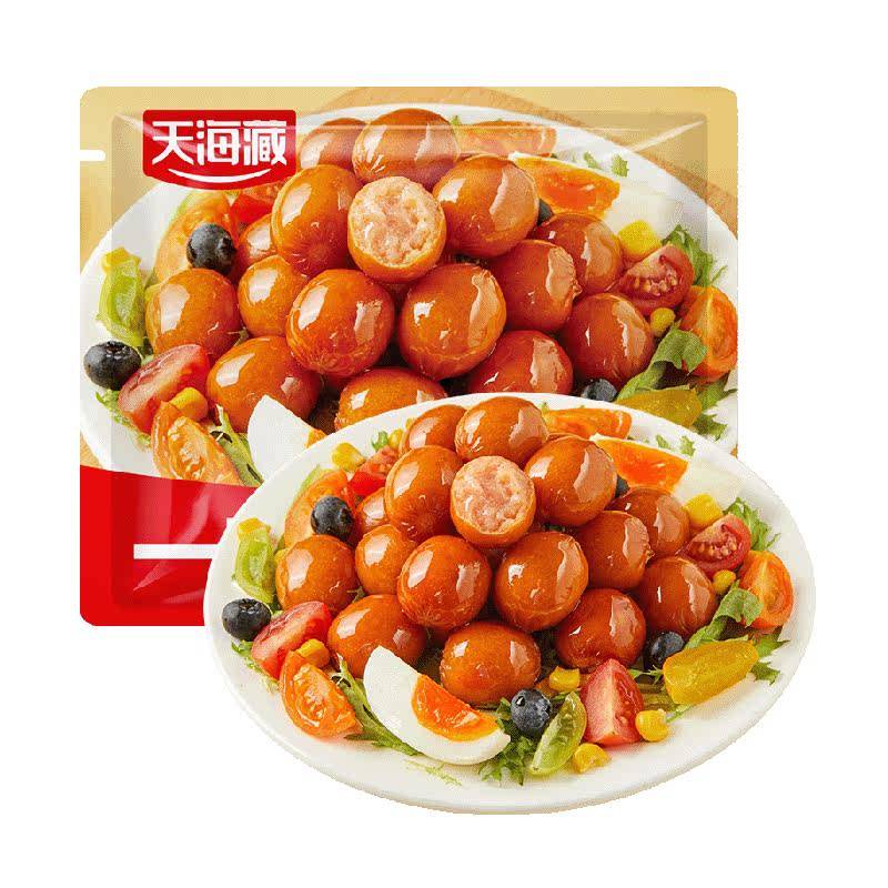 天海藏烟熏一口爆汁肠脆皮烤肠