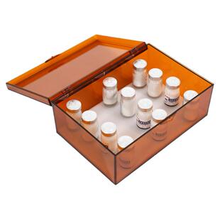 避光针剂盒抢救车装药盒粉剂盒药品急救甘露醇遮光盒药房收纳盒