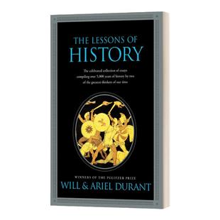 英文原版 The Lessons Of History 历史的教训 威尔杜兰特 Will Durant 哲学的故事作者 纯全英文版正版原著进口英语书籍