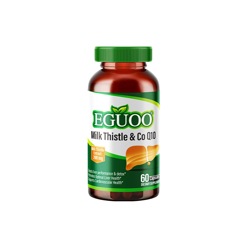 EGUOO高浓缩水飞蓟辅酶Q10胶囊