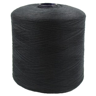 奥亿2股 3股黑色棉底线涤纶线大卷电脑绣花底线白色手工缝纫线