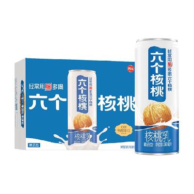 六个核桃核桃乳精品240ml×16罐