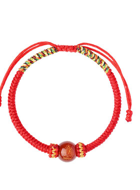 本命年红绳马年太岁化符手链手绳