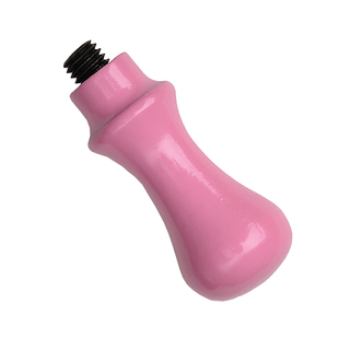 火漆印章手柄木质欧式复古金属火漆印章柄封蜡章柄马卡龙木柄工具