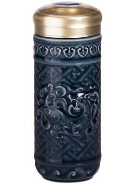 可定制刻字陶瓷随手杯活瓷水杯