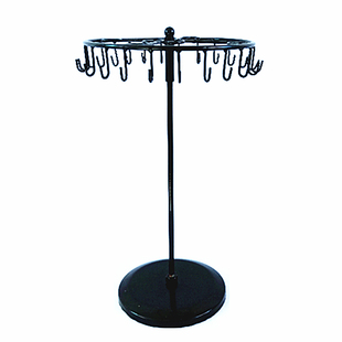 旋转项链手链脚链手机链小饰品挂件十字绣红绳挂钩饰品收纳架子