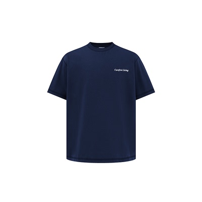 GOKIGA夏季日系宽松印花短袖T恤