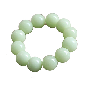 原宿发光夜光石手链夜明珠萤石宝石佛珠情侣学生男女手串手环礼物