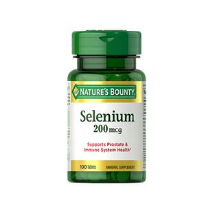 【自营】自然之宝天然硒片200mcg100粒补硒元素有机非麦芽硒进口