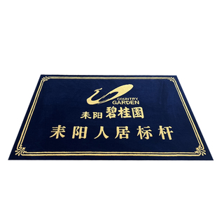 电梯星期地垫定制logo迎宾腈纶地毯电梯口酒店定做尺寸门口轿厢