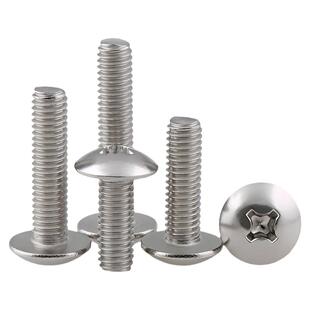 201不锈钢大扁头螺丝钉拉手螺丝伞头十字螺钉半圆头机丝M3M4M5M6*