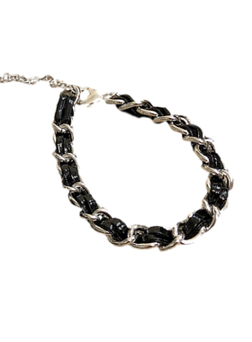 欧美风个性编织造型百搭短项链