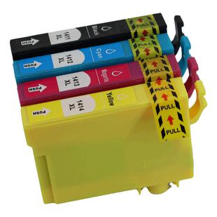 适用爱普生141墨盒 T1411 epson me33 me330 me35 me350 WP-7018 WP-7511 WP7521 WF3521 620F打印机墨盒T141