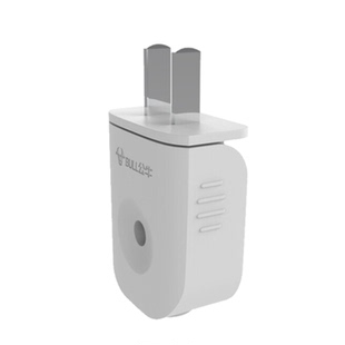 正品公牛90度可旋转插头可拆2两二脚孔级项二弯形扁平不带线10A安