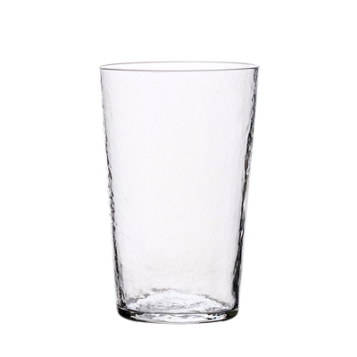 巢牧手工锤纹玻璃杯美式dirty杯