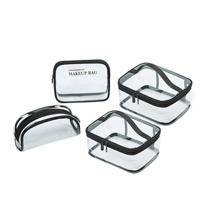 旅行化妆包小号便携韩国简约大容量多功能透明洗漱包少女心收纳袋