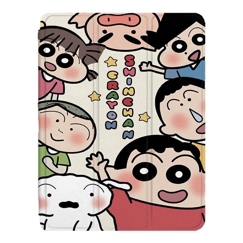 imobile蜡笔小新适用OPPOPad4pro保护壳Air2动漫Neo11.4寸VIVOPad5Pro13寸卡通IQOOPad2个性12.1寸防摔平板套