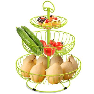 三层水果篮创意欧式架子
