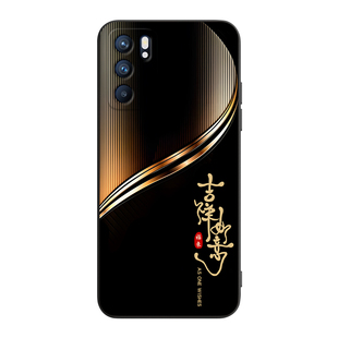彧玺适用于opporeno6手机壳oopr6外壳peqm00轻奢风0PP0Ren06防摔PEQM00保护套reon6新款Reno6潮牌Ren06个性软